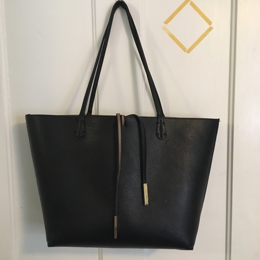 Remi and Reid Black Vegan Leather Purse